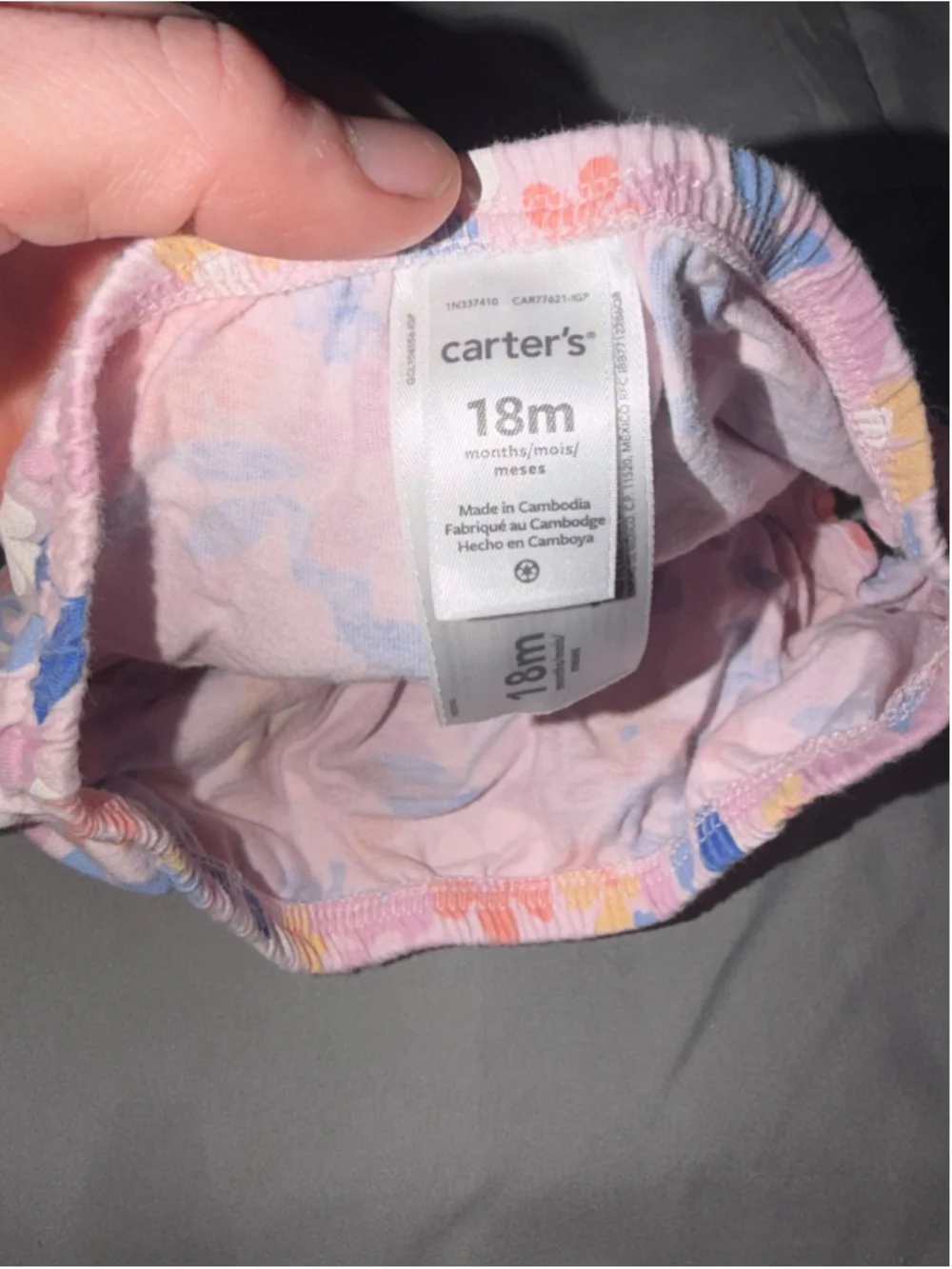 18M Baby Girls Shorts Lot of 5 Carter's Cat & Jack Circo Bench Kids Summer